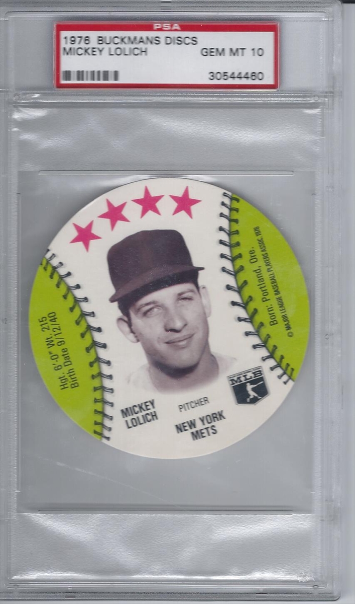 Baseball - Mickey Lolich Master Set: Deans Mickey Lolich Master