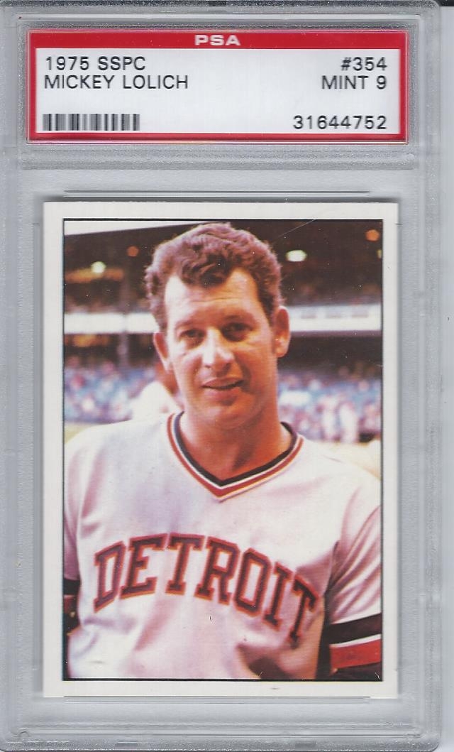 Baseball - Mickey Lolich Master Set: Deans Mickey Lolich Master