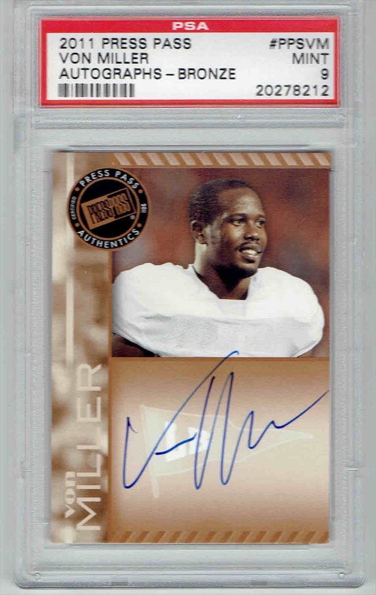 Von Miller Memorabilia, Autographed Von Miller Collectibles