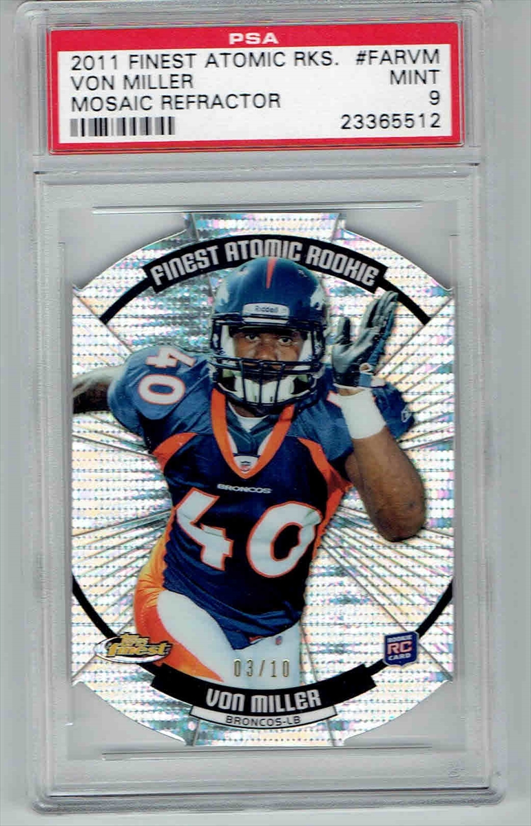 2019 Donruss Optic Von Miller Blue Velocity