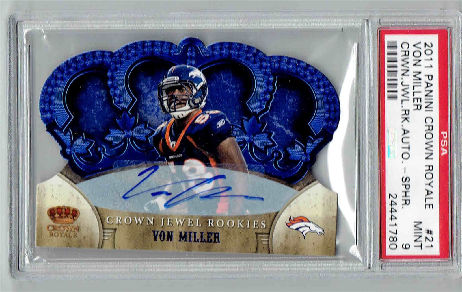 Von Miller Autographed Memorabilia — Ultimate Autographs