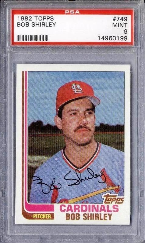  1982 Topps # 727 Sixto Lezcano St. Louis Cardinals