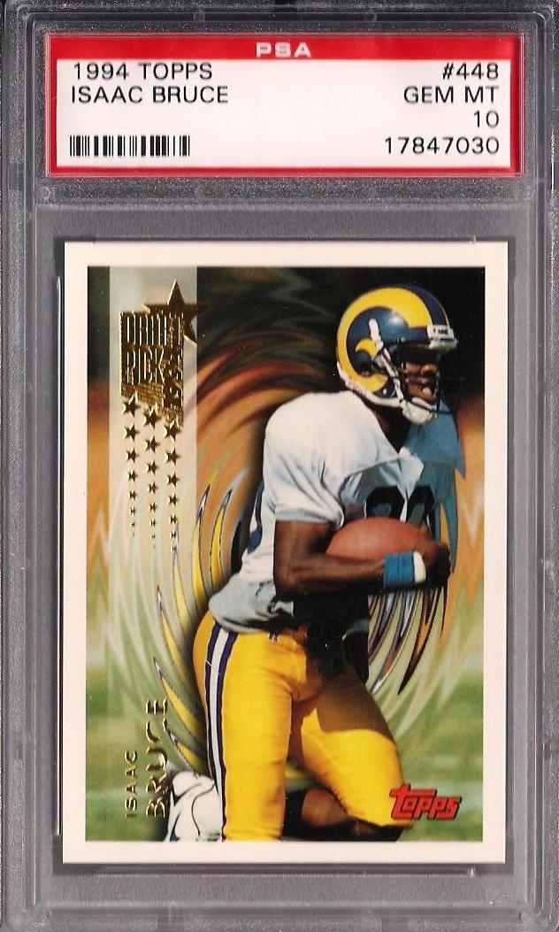 Football - Isaac Bruce Basic Set: Dave's Isaac Bruce Basic Set Set Image  Gallery