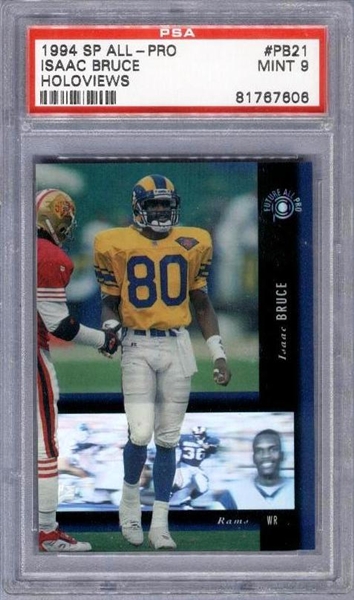 Football - Isaac Bruce Master Set: Dave's Isaac Bruce Master Set