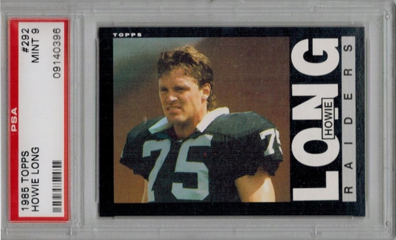 Howie Long Oakland Raiders Signed Starter Jersey PSA