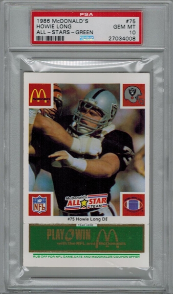 240 Howie Long - Los Angeles Raiders - 1994 Pro Line Live Football