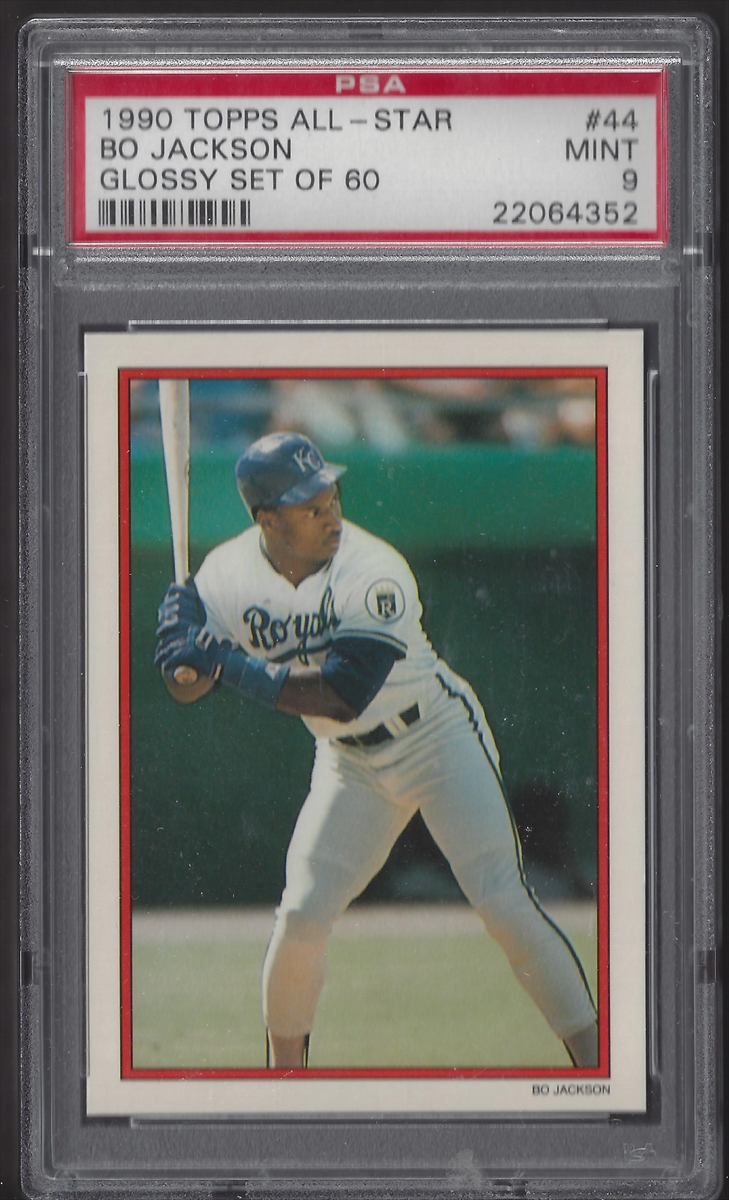 Misc Sports - Bo Jackson Master Topps Set - Baseball & Football : jbrownell  Set Image Gallery