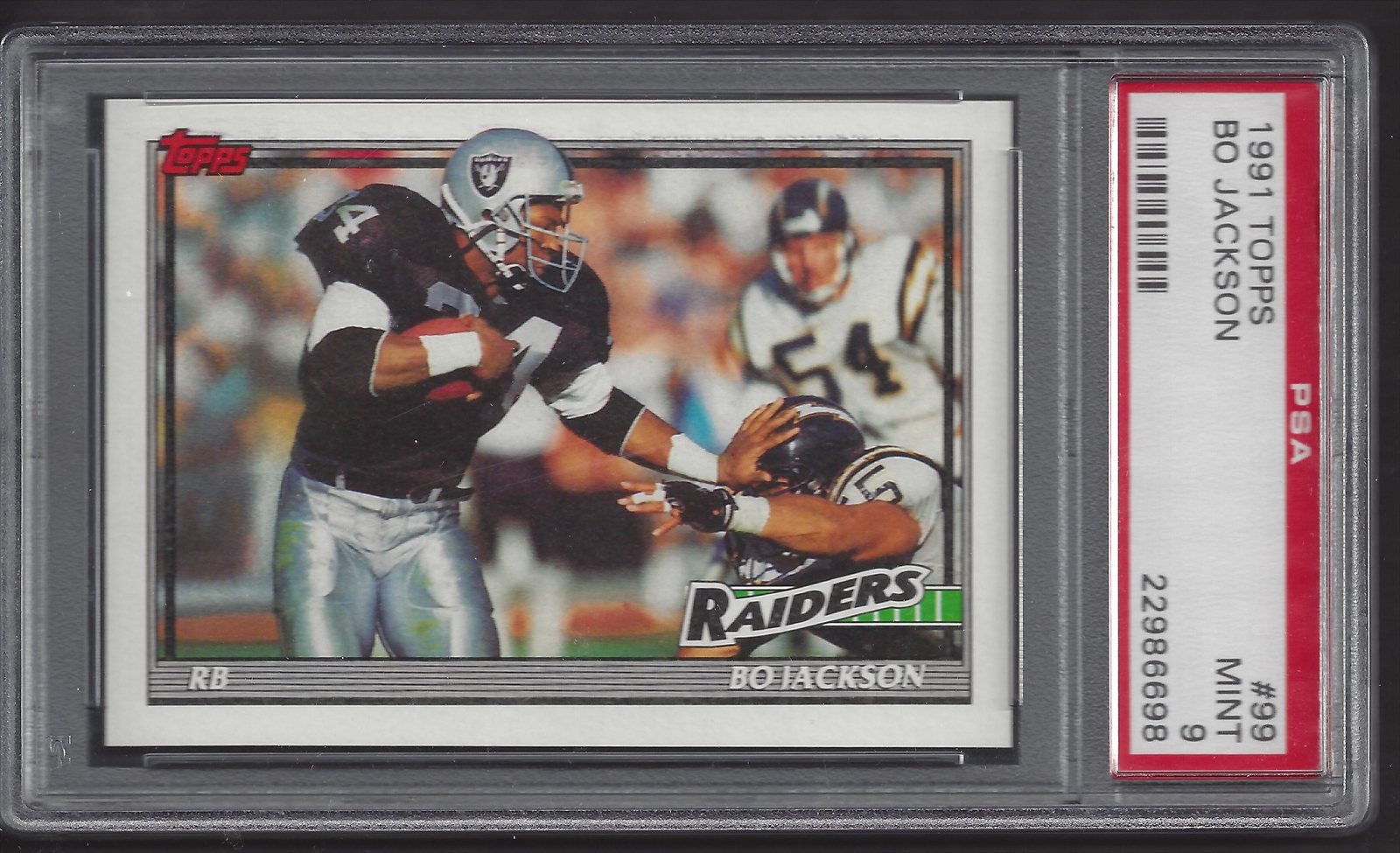 Misc Sports - Bo Jackson Master Topps Set - Baseball & Football : jbrownell  Set Image Gallery
