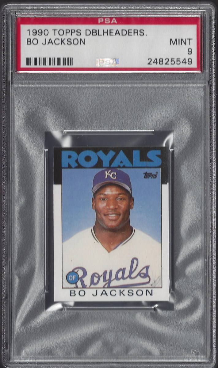 Misc Sports - Bo Jackson Master Topps Set - Baseball & Football : jbrownell  Set Image Gallery