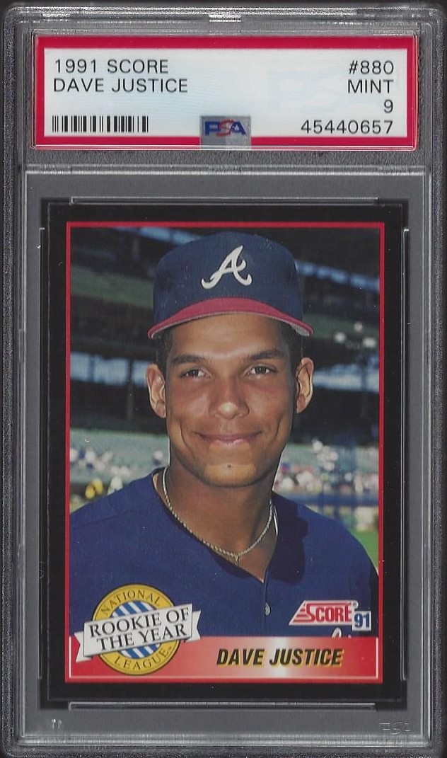 Baseball - Dave Justice Master Set: Jeff's David Justice Master Set Set  Image Gallery