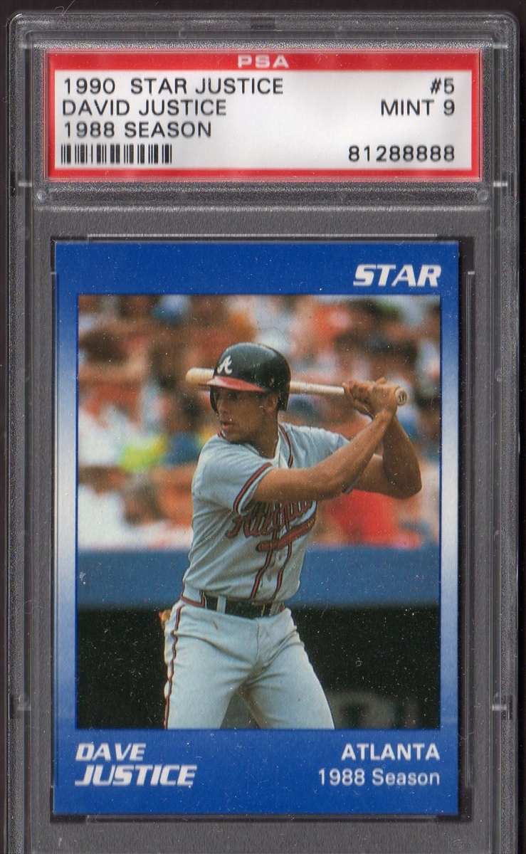 Baseball - Dave Justice Master Set: Jeff's David Justice Master Set Set  Image Gallery