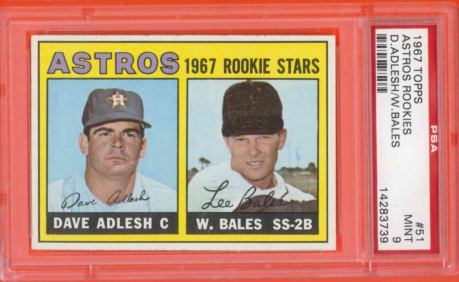  1967 Topps # 97 Mike Cuellar Houston Astros (Baseball