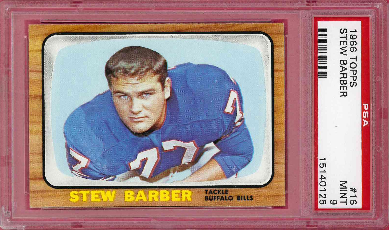 Football - 1966 Topps Buffalo Bills: gabr611 Set Image Gallery