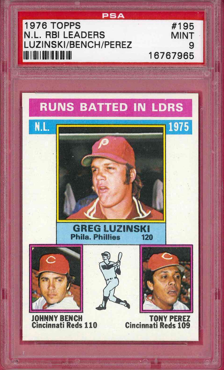 Baseball - 1976 Topps Cincinnati Reds: Gabr611 Set Image Gallery