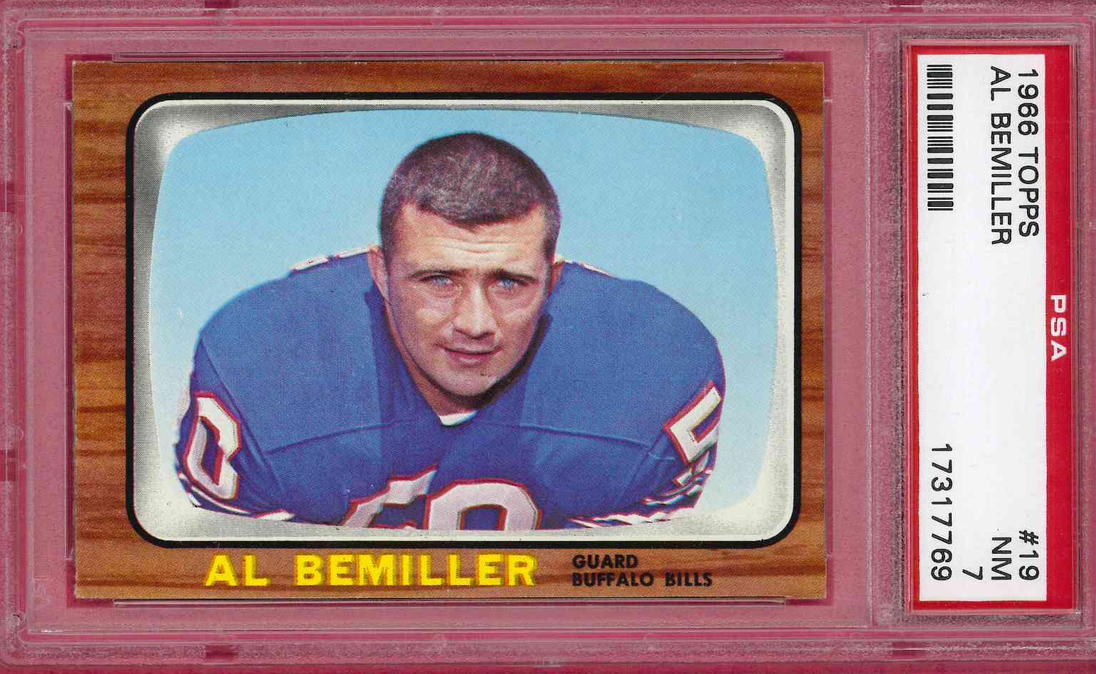 Football - 1966 Topps Buffalo Bills: gabr611 Set Image Gallery