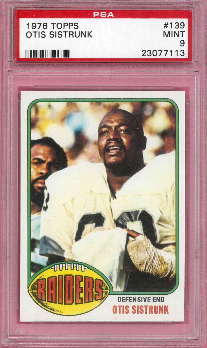 1976 Topps Neal Colzie Record Breakers Card Oakland Raiders