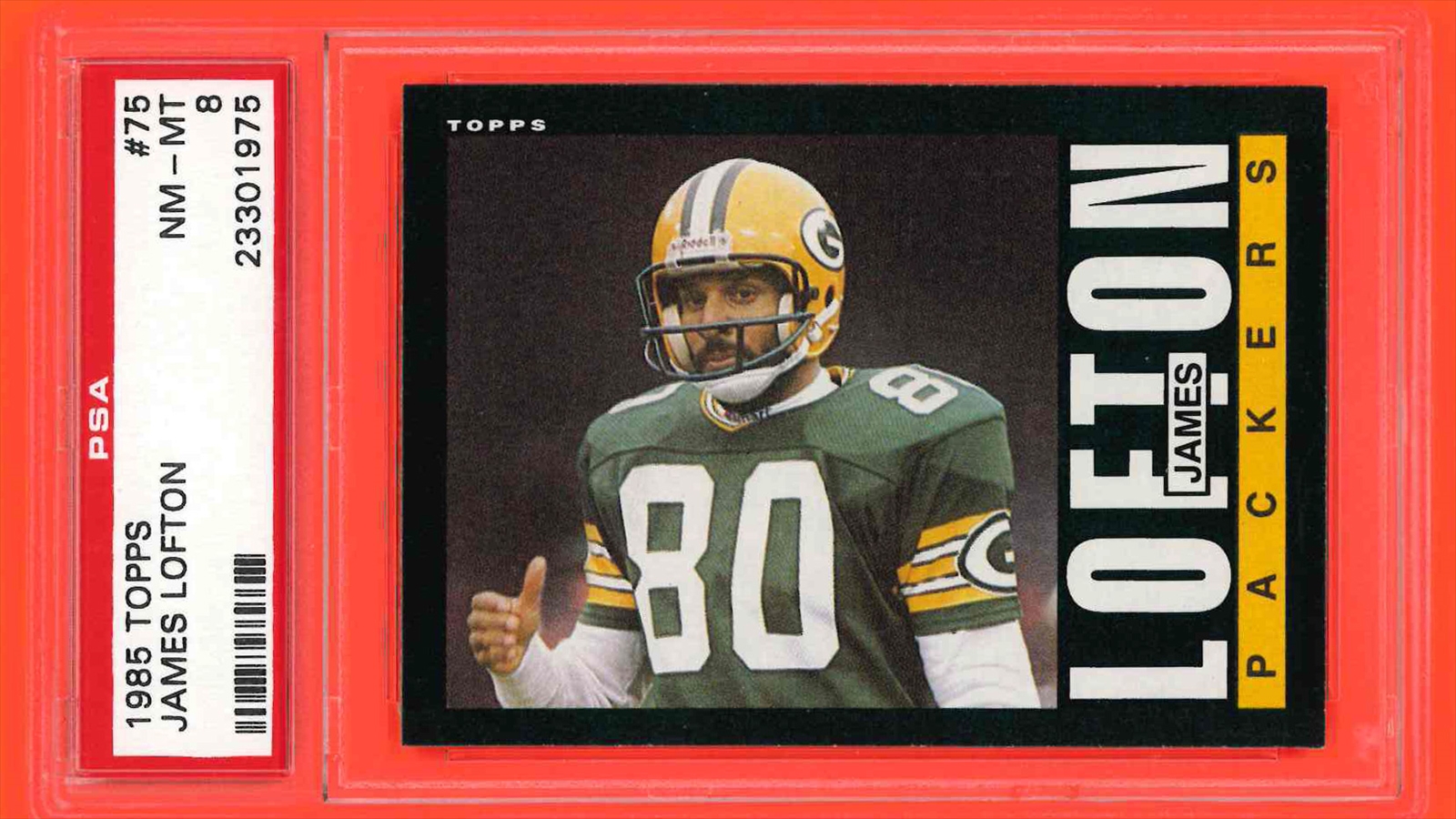 : 2019 Panini Prestige Old School #OS-JL James Lofton Green Bay  Packers Football Card : Collectibles & Fine Art