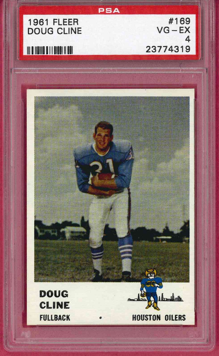 : 1961 Fleer # 166 George Blanda Houston Oilers