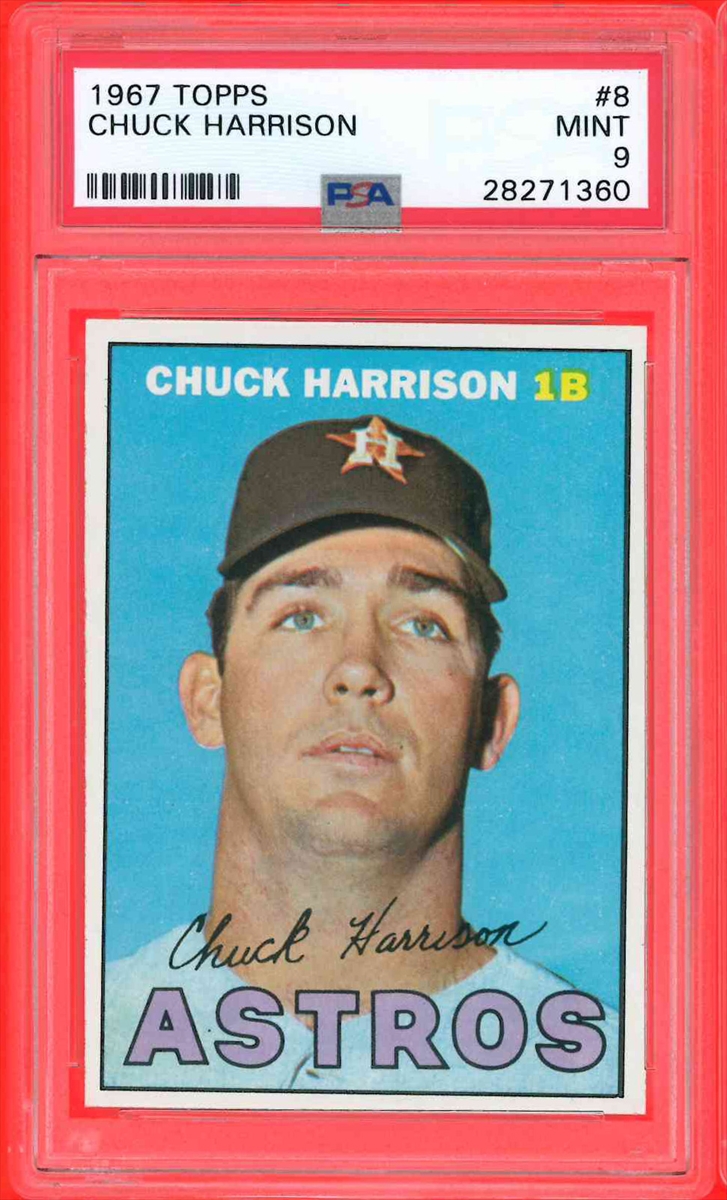  1967 Topps # 97 Mike Cuellar Houston Astros (Baseball