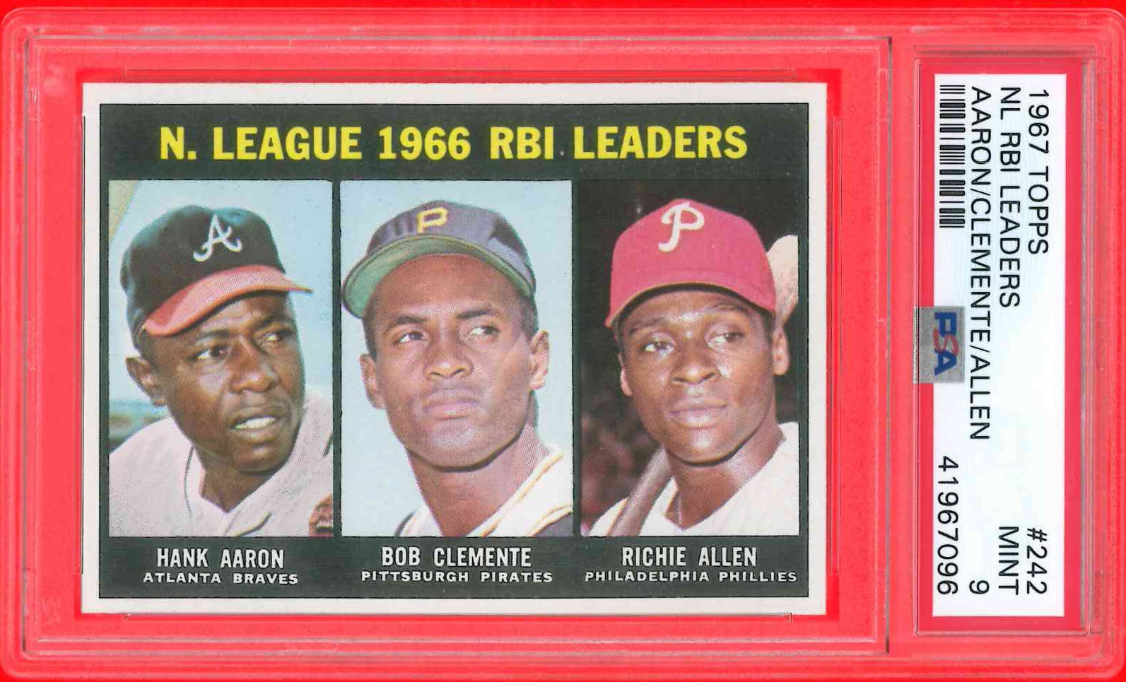 Baseball - 1967 Topps Atlanta Braves: gabr611 Set Image Gallery