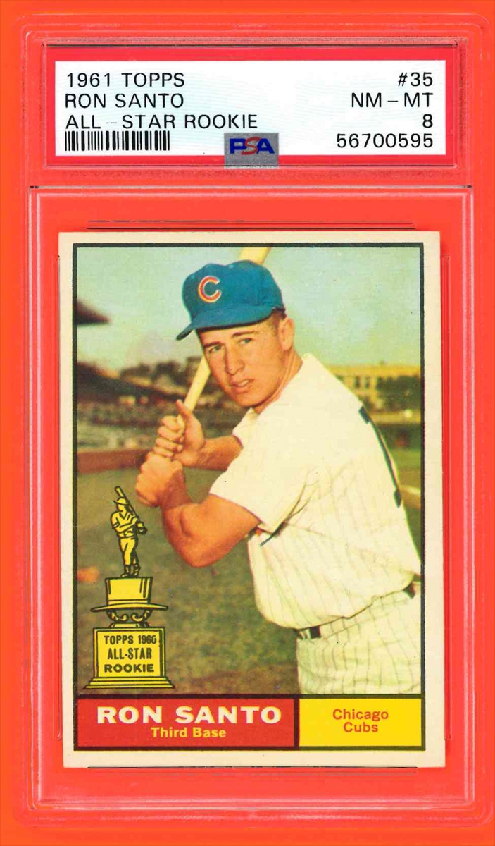 WHEN TOPPS HAD (BASE)BALLS!: ON-CARD ALL-STAR: 1970 RON SANTO