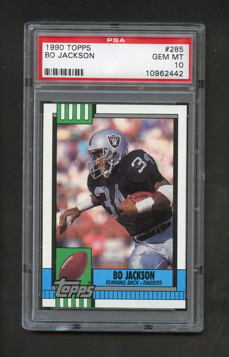 Misc Sports - Bo Jackson Basic Topps Set - Baseball & Football : What's He  Building In There? Set Image Gallery