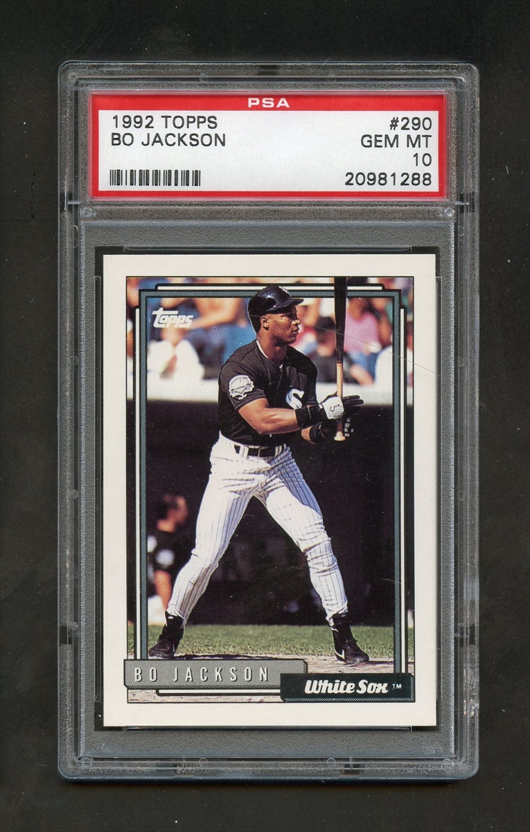 Misc Sports - Bo Jackson Basic Topps Set - Baseball & Football : What's He  Building In There? Set Image Gallery