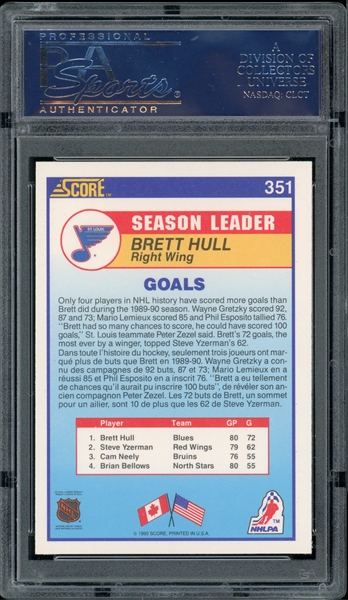Brett Hull - St. Louis Blues 1989-90 - Christopher's Gamers
