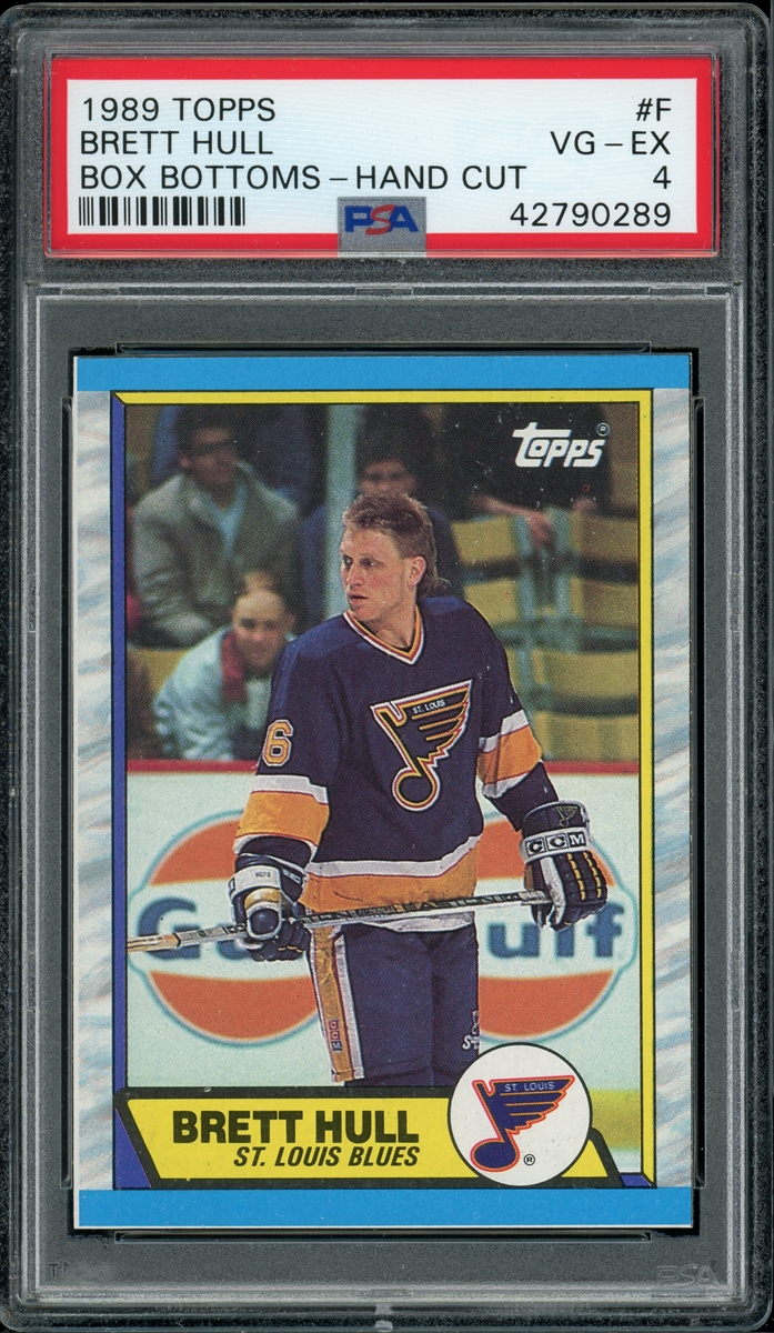 Brett Hull Hockey Card 1990 The Brett Hull Collection U