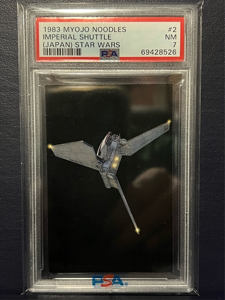 1983 Star Wars メカ・カード 11 Myojo Noodle