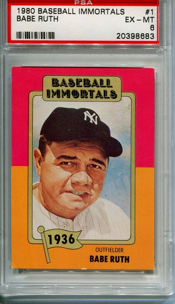 Baseball, Babe Ruth Super Set All Time Set: boberobinson