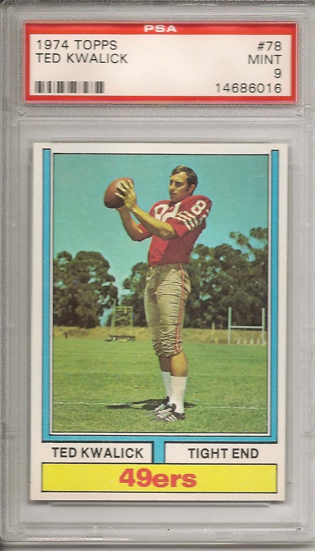 Football - 1974 Topps San Francisco 49ers: TheBartholomewCollection Set  Image Gallery