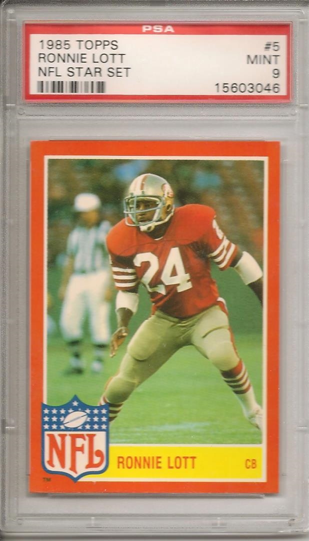 Ronnie Lott  PSA AutographFacts℠