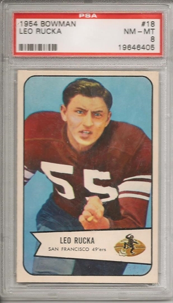 : 1954 Bowman # 54 Hugh McElhenny San Francisco 49ers