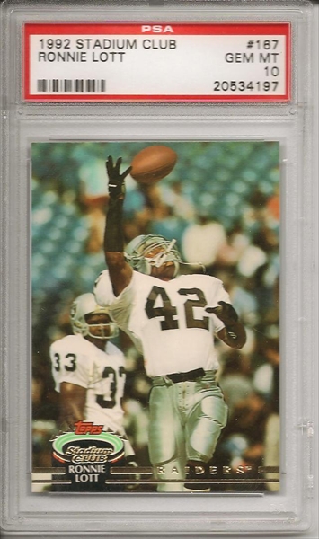 Football, Ronnie Lott Basic Set All Time Set: TheBartholomewCollection