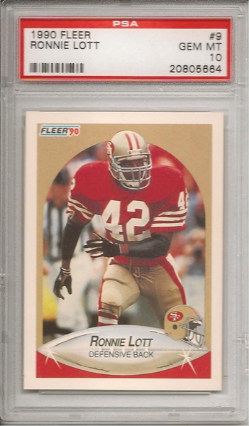 Football, Ronnie Lott Basic Set All Time Set: TheBartholomewCollection