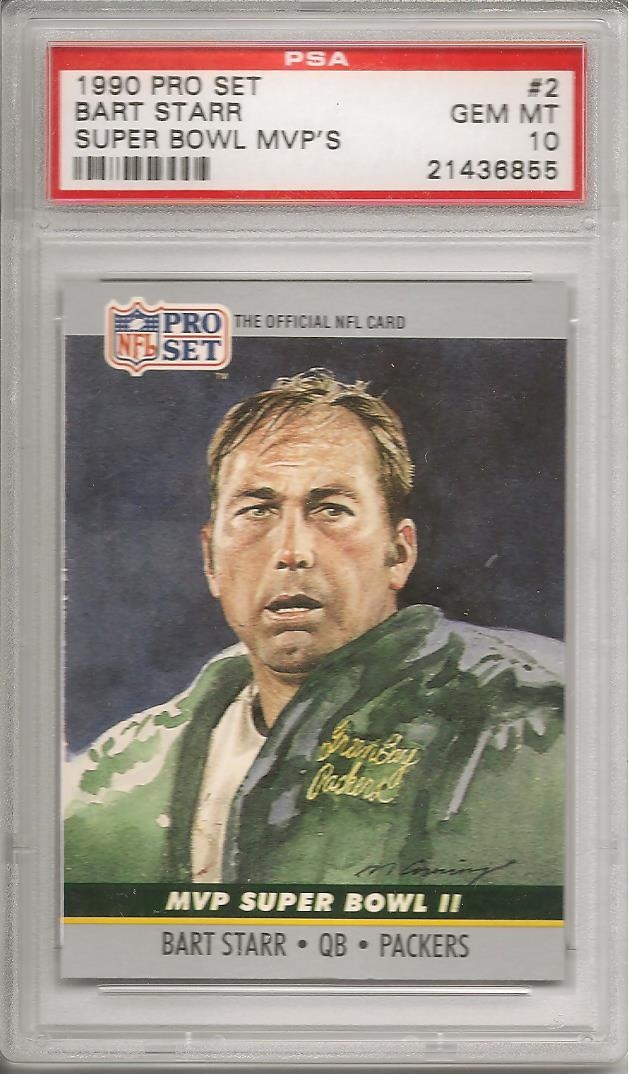 Super Bowl 2 Bart Starr M V P by Jas Stem