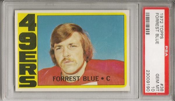 : 1974 Topps # 124 TWO Forrest Blue San Francisco 49ers