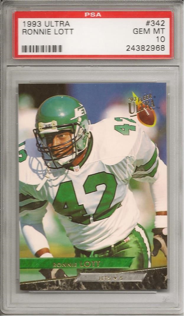 : 1993 Upper Deck # 463 Ronnie Lott New York Jets