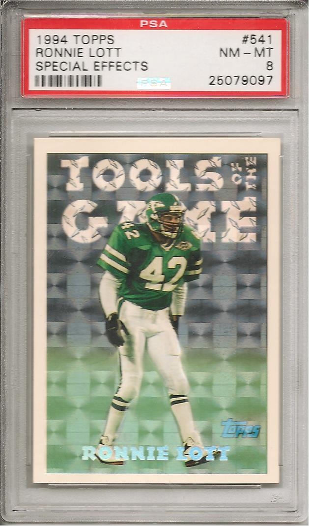 Ronnie Lott  PSA AutographFacts℠