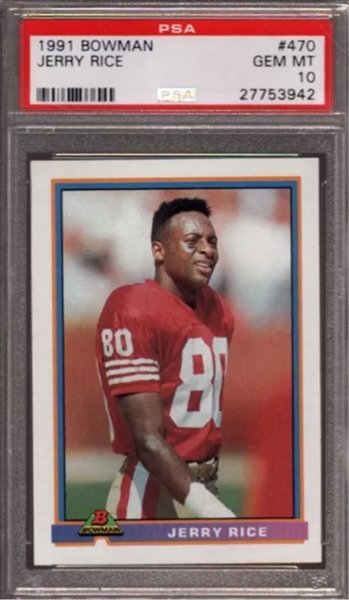 2005 Bowman #92 Jerry Rice