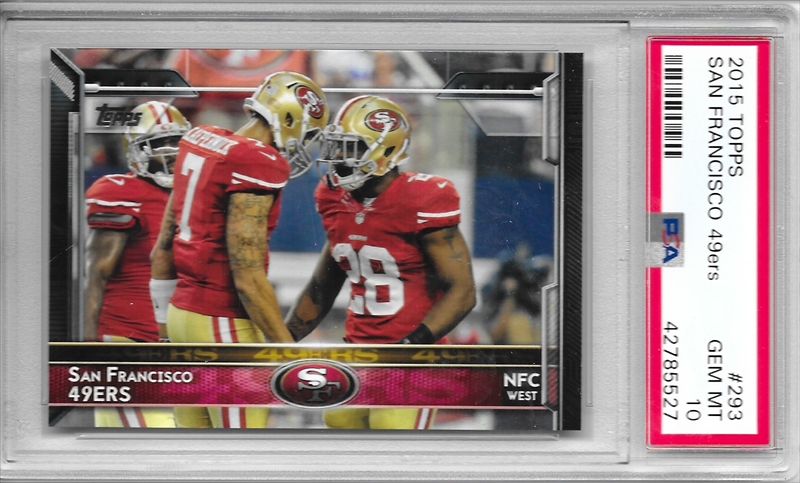 PSA Set Registry Showcase: San Francisco 49ers Fleer Team Action