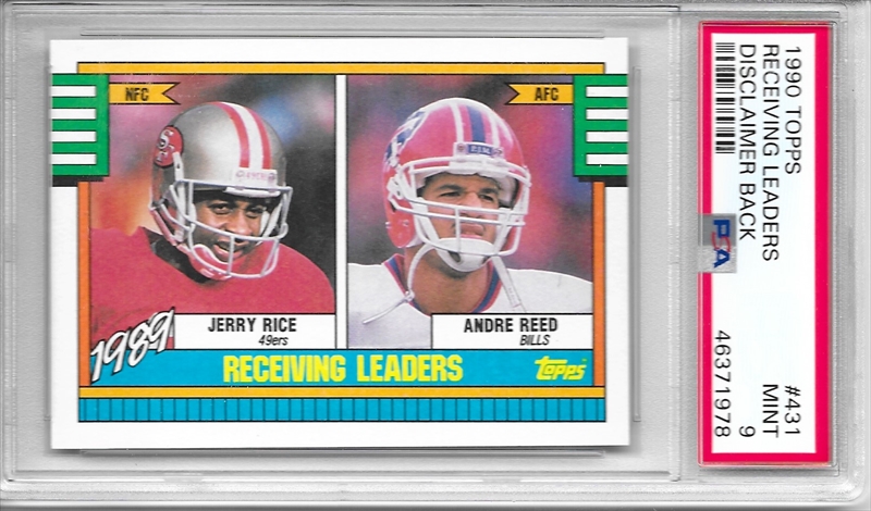 Jerry Rice 1995 Classic Pro Line Pro-Bowl Insert PB-24 San