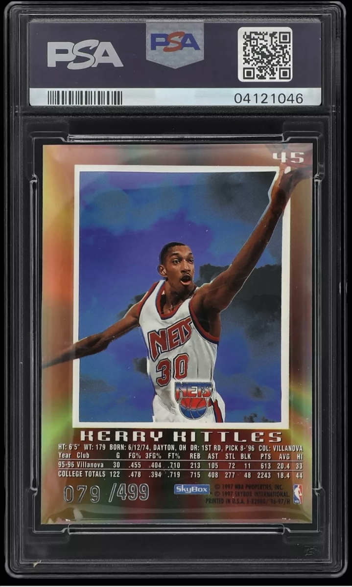 Basketball - 1996-97 Skybox E-X2000 Credentials: Ex