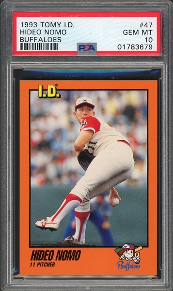 Baseball, Hideo Nomo Master Set Published Set: hystericgarage