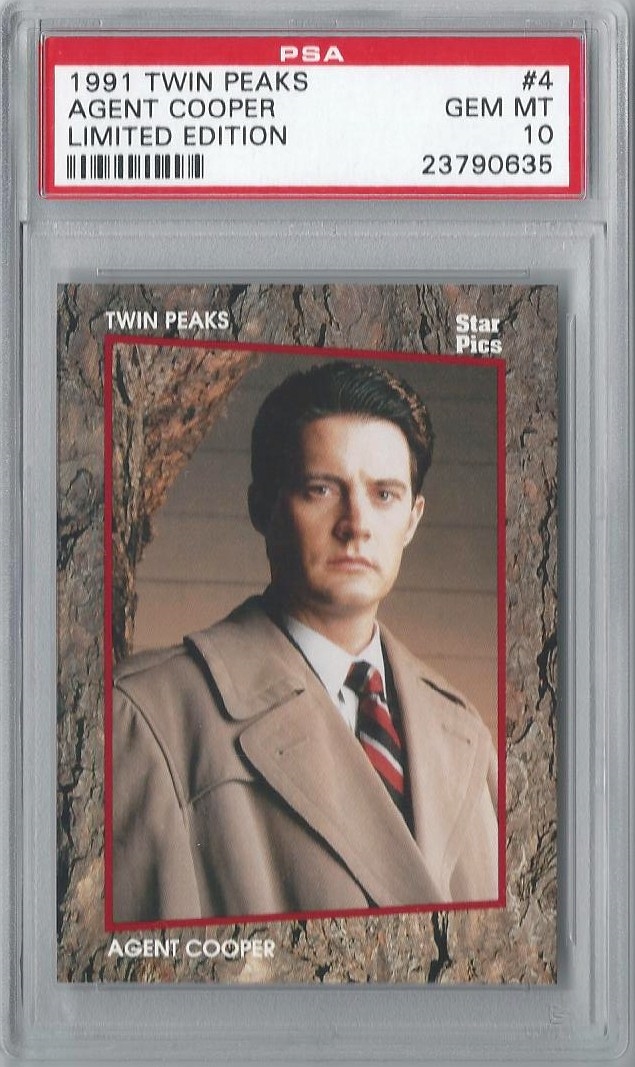 1991 Star Pics Twin Peaks Uncut Sheet 84 Cards Sheet 6 