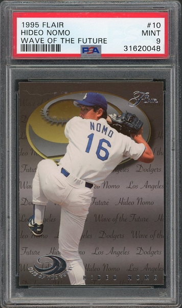 1995 UPPER DECK #226 HIDEO NOMO RC DODGERS PSA 10 B3594623-653 - 4 Sharp  Corners