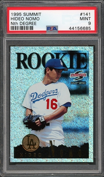 1995 UPPER DECK #226 HIDEO NOMO RC DODGERS PSA 10 B3594623-653 - 4 Sharp  Corners