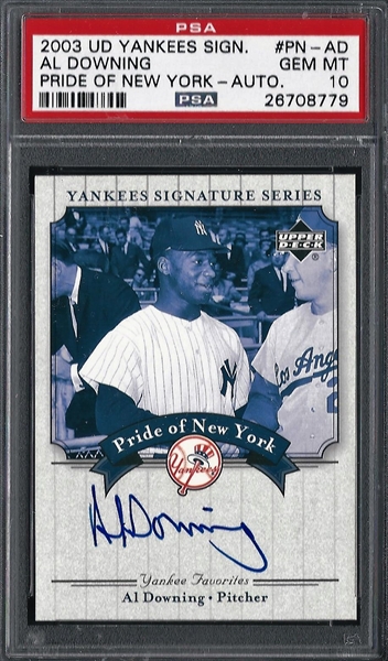 Baseball - 2003 Upper Deck Yankees Signature Series Pride of New York  Autographs: The SFO Collection Set Image Gallery