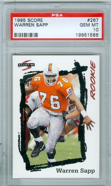 Warren Sapp  PSA AutographFacts℠